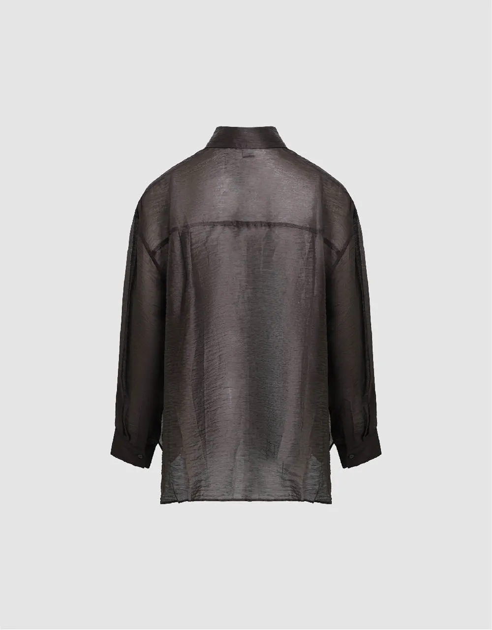 Button Up Straight Shirt sold by Urban Revivo product image thumbnail 5