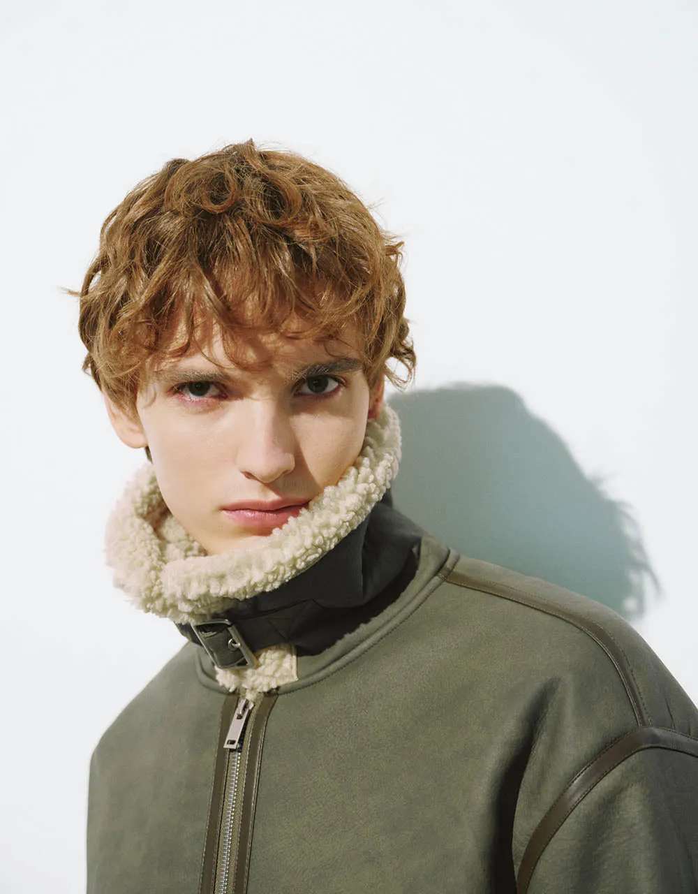 Zipper Front Straight Jacket sold by Urban Revivo product image thumbnail 5