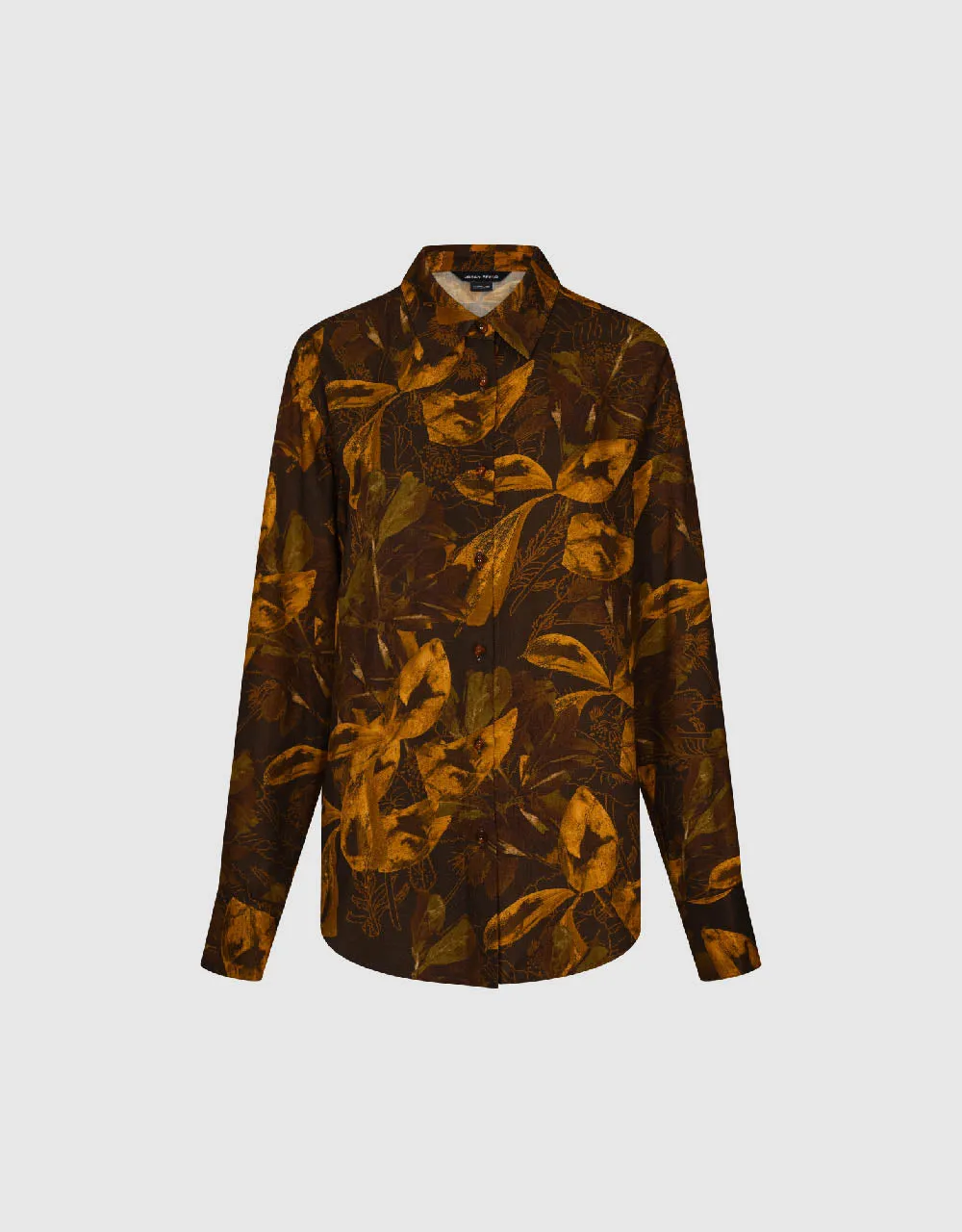 Printed Button Up Straight Shirt sold by Urban Revivo product image thumbnail 2