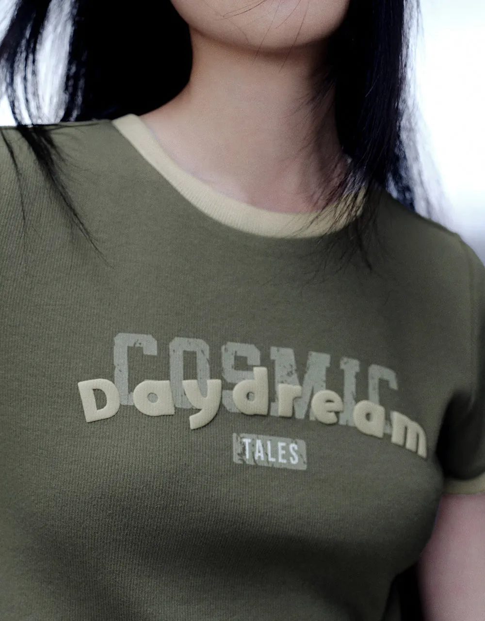 Printed Crew Neck T-Shirt sold by Urban Revivo product image thumbnail 4