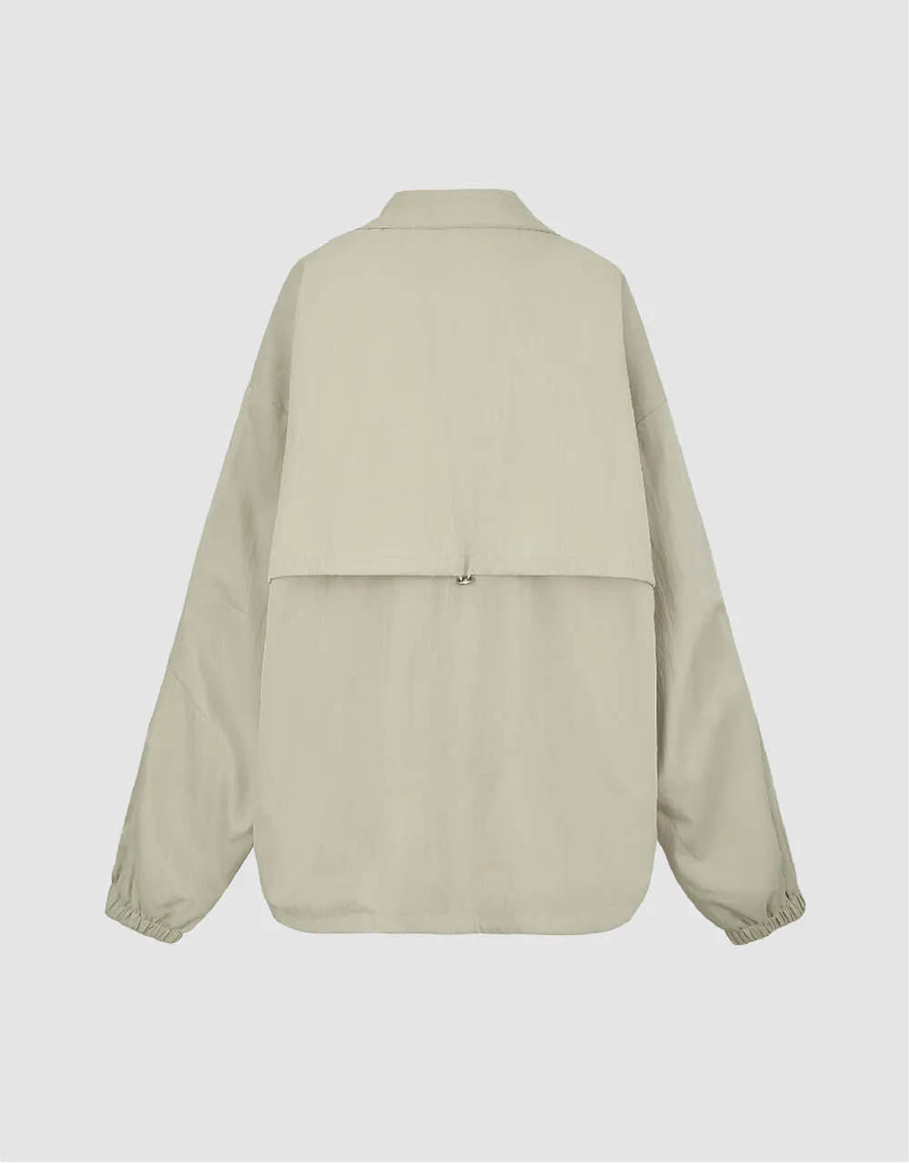 Zipper Front Stand Collar Jacket sold by Urban Revivo product image thumbnail 5