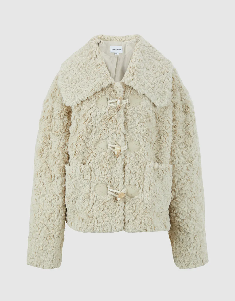 Straight Furry Coat sold by Urban Revivo product image thumbnail 2