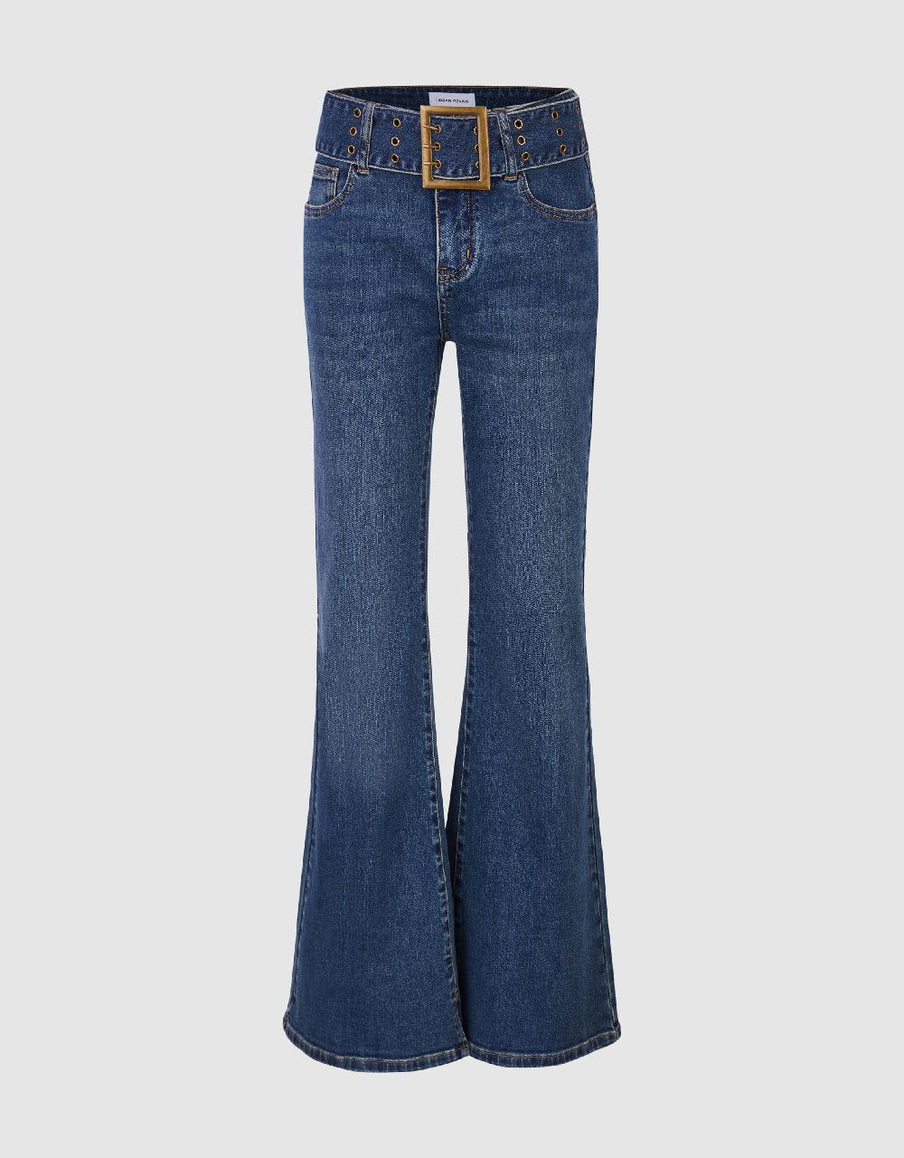 Flare Jeans With Belt sold by Urban Revivo
