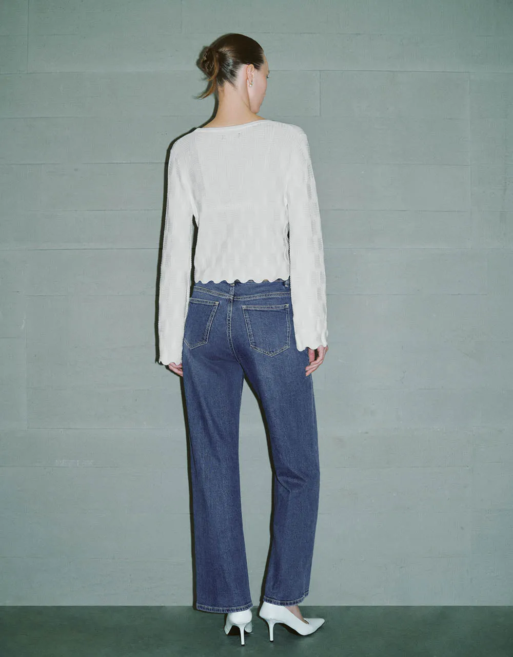 V-Neck Knitted Cardigan sold by Urban Revivo product image thumbnail 5