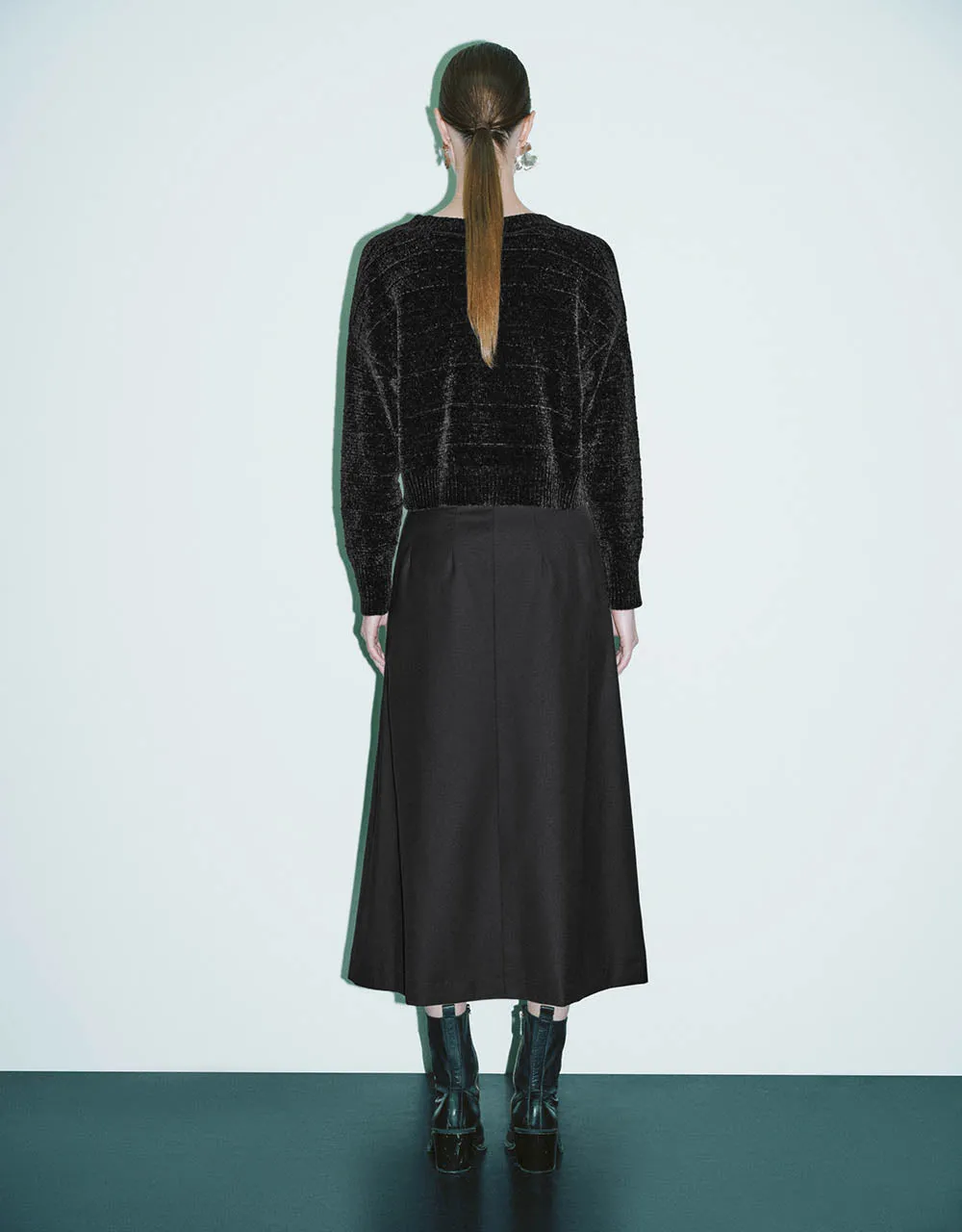 Midi A-Line Skirt sold by Urban Revivo product image thumbnail 5