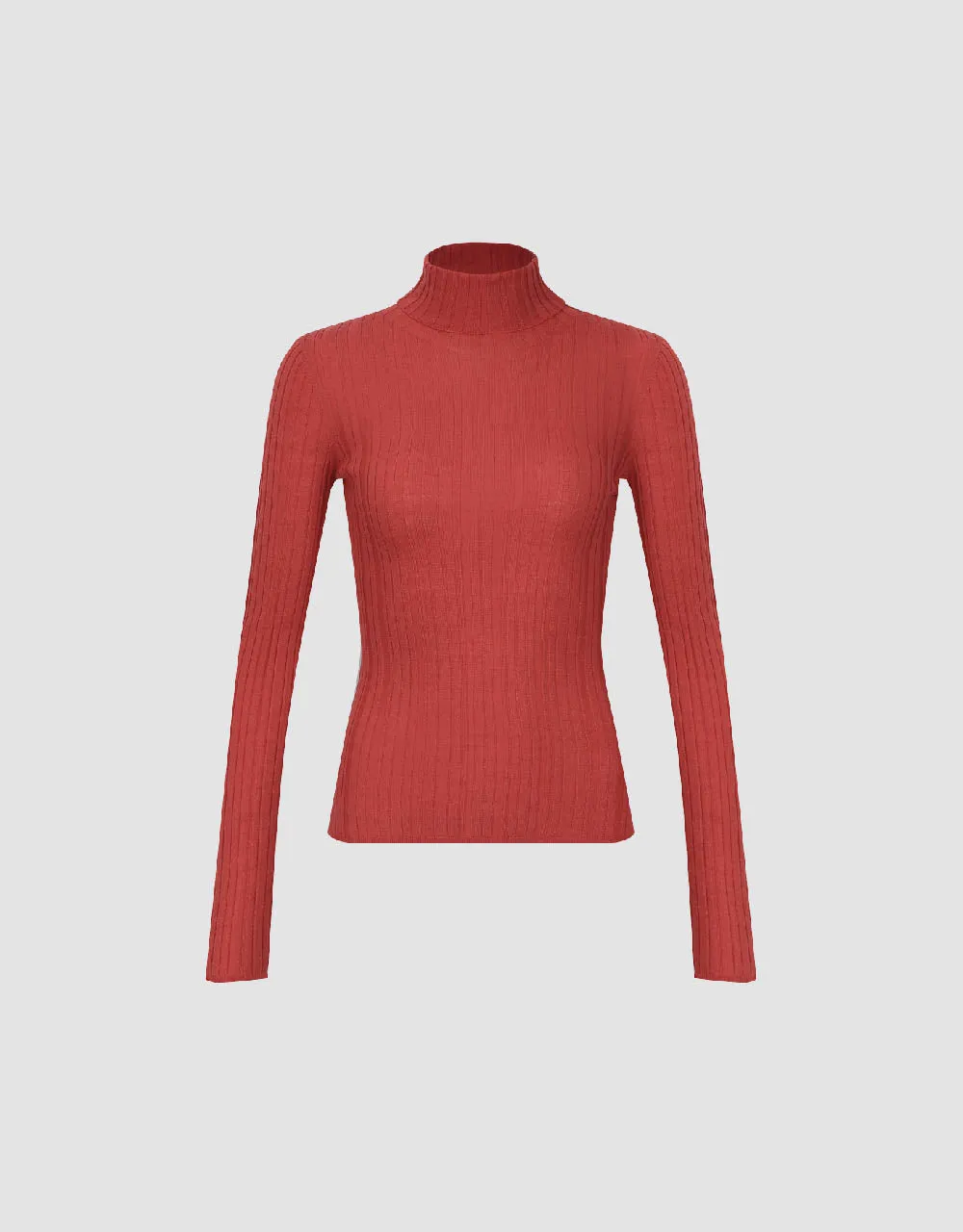 Turtle Neck Knitted T-Shirt sold by Urban Revivo product image thumbnail 2