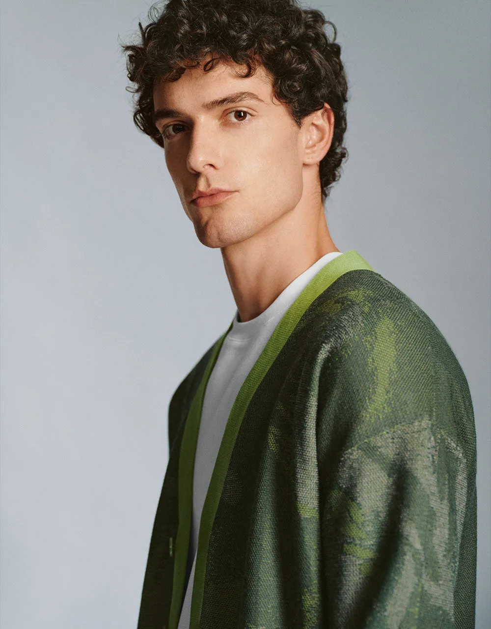 V-Neck Loose Knitted Cardigan sold by Urban Revivo product image thumbnail 4