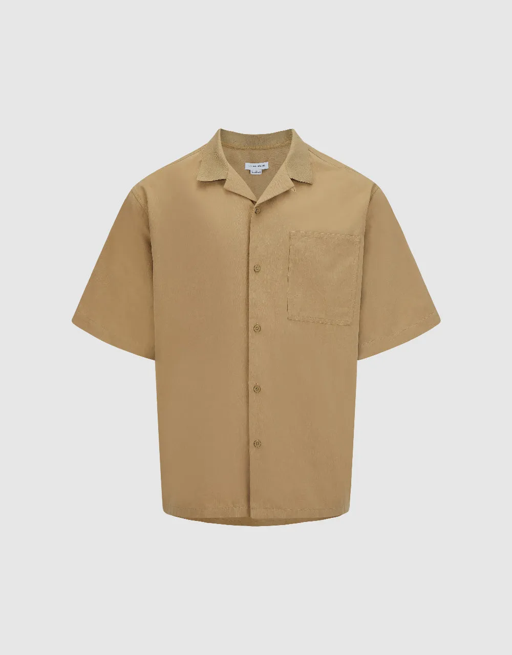 Button Up Loose Shirt sold by Urban Revivo product image thumbnail 2