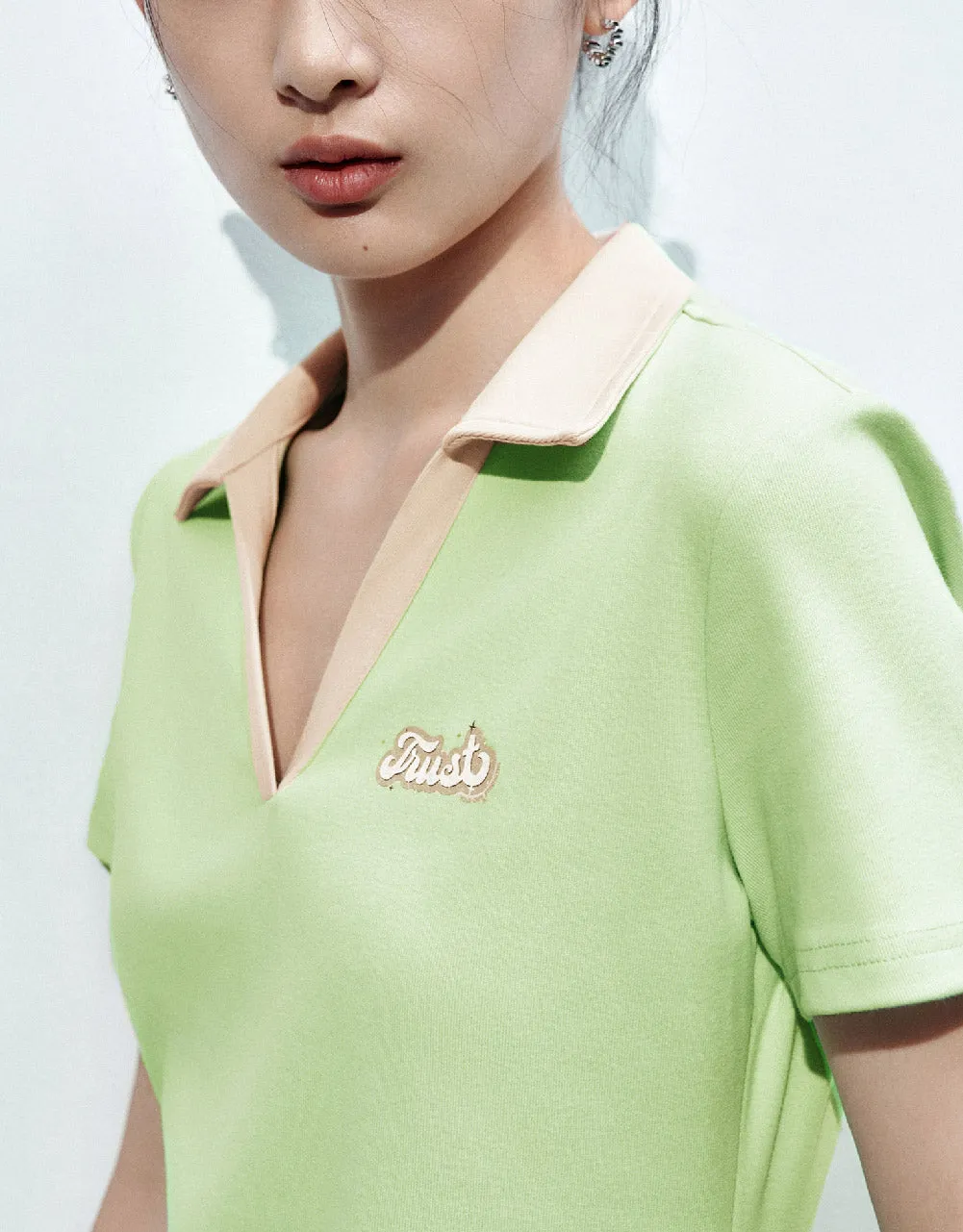 V-Neck A-Line Dress sold by Urban Revivo product image thumbnail 5