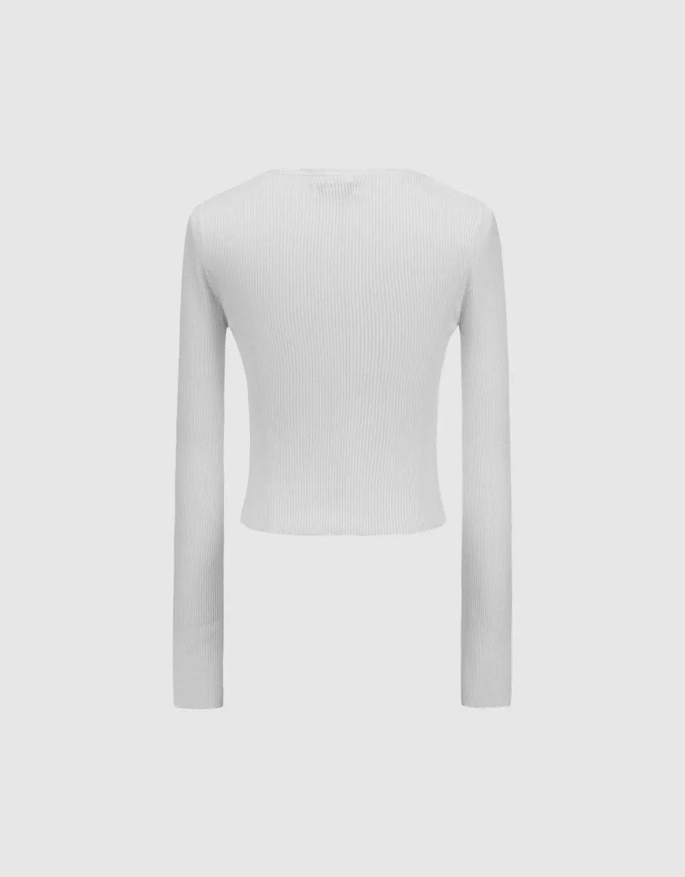 Halter Neck 2 In 1 Knitted T-Shirt sold by Urban Revivo product image thumbnail 5