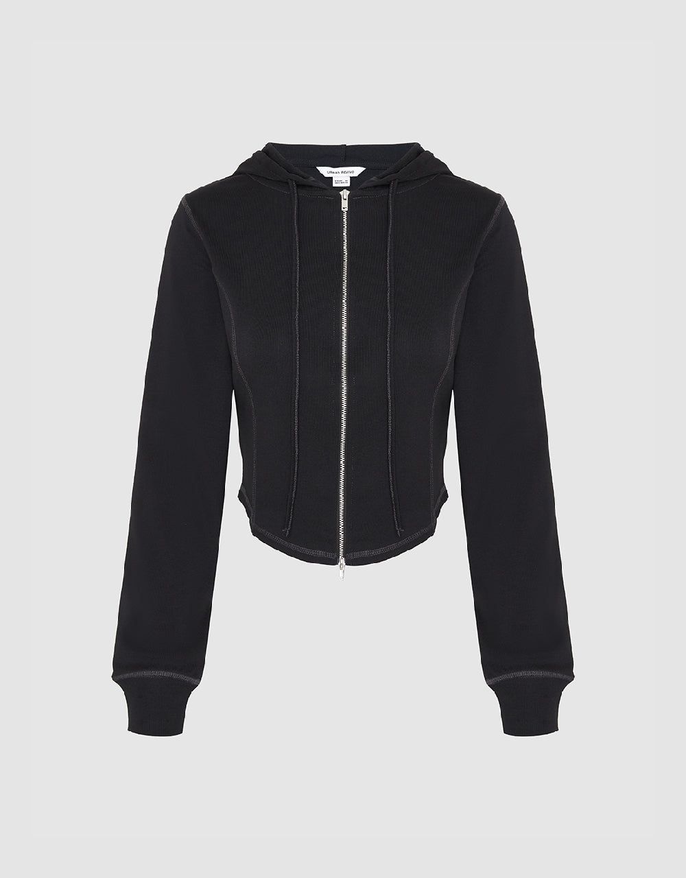 Zipper Front Knitted Jacket sold by Urban Revivo product image thumbnail 2