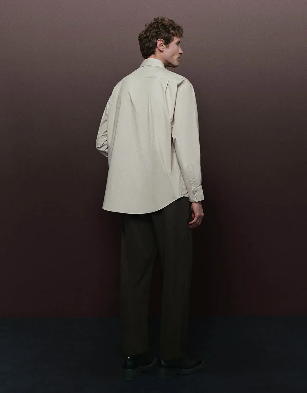 Button Up Straight Shirt sold by Urban Revivo product image thumbnail 5
