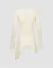 Crew Neck Skinny Knitted T-Shirt sold by Urban Revivo