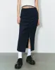 Ruched Midi Straight Skirt sold by Urban Revivo