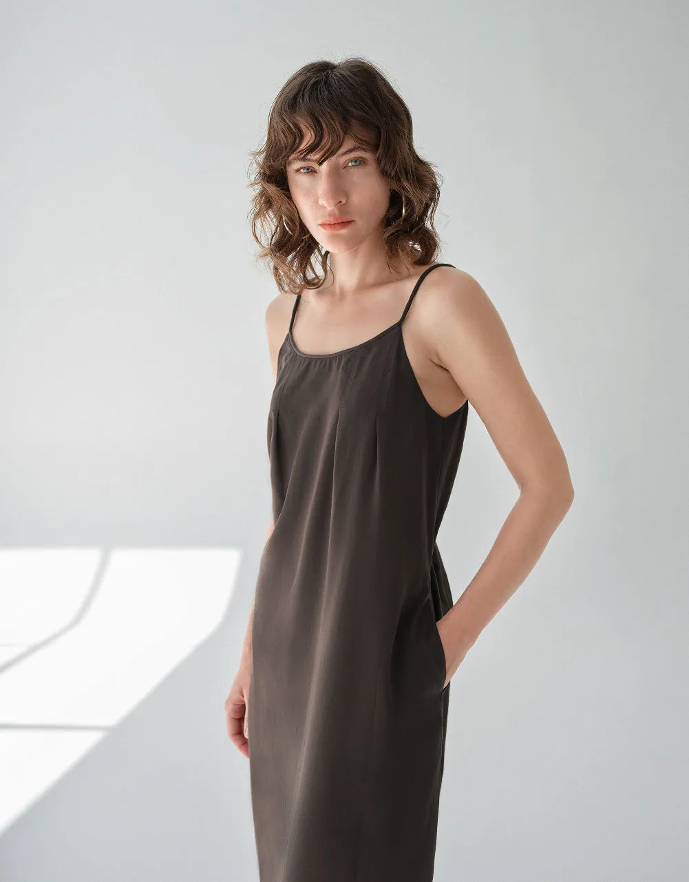 U Neck Cami A-Line Dress sold by Urban Revivo product image thumbnail 5