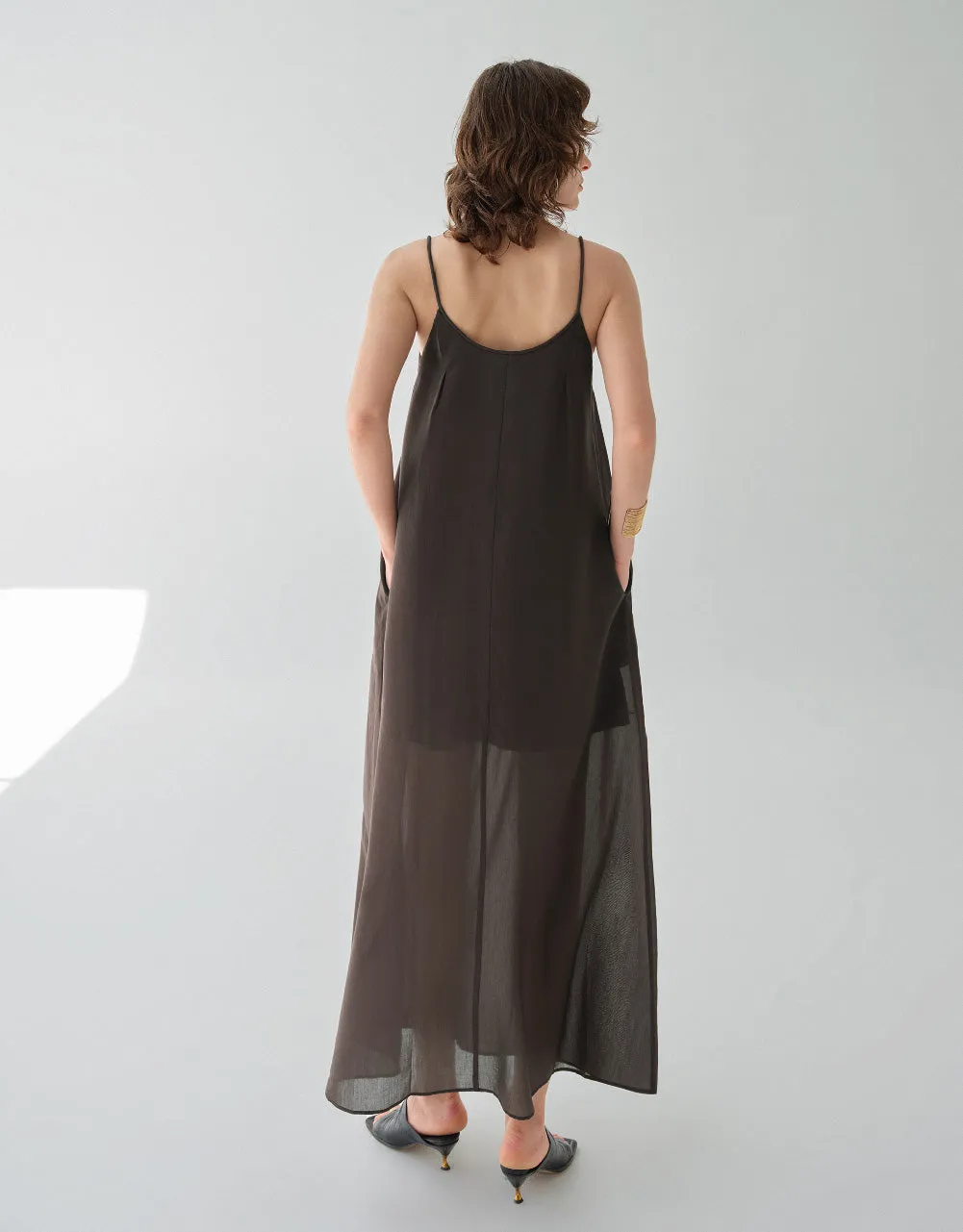 U Neck Cami A-Line Dress sold by Urban Revivo product image thumbnail 4