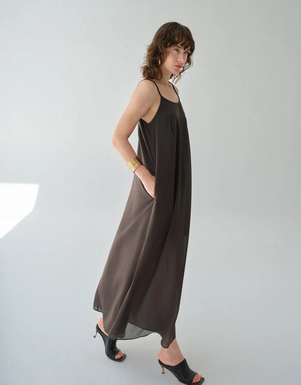 U Neck Cami A-Line Dress sold by Urban Revivo product image thumbnail 3