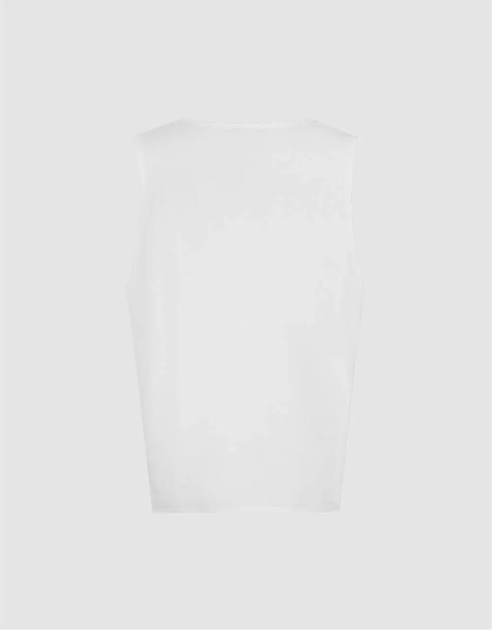 Crew Neck Loose Tank Top sold by Urban Revivo product image thumbnail 5