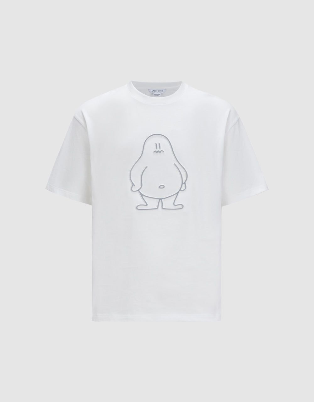 Cartoon Printed Loose T-Shirt sold by Urban Revivo