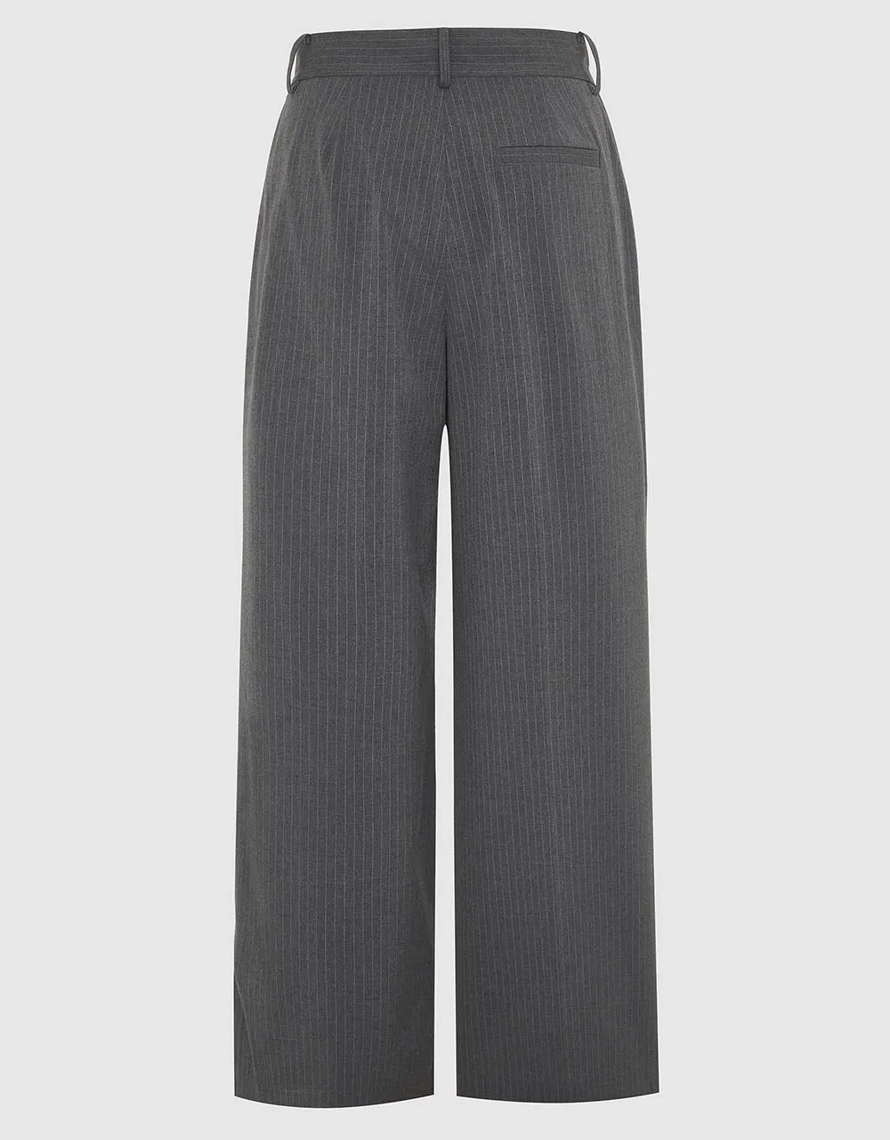 Striped Tailored Wide-Leg Pants sold by Urban Revivo product image thumbnail 3