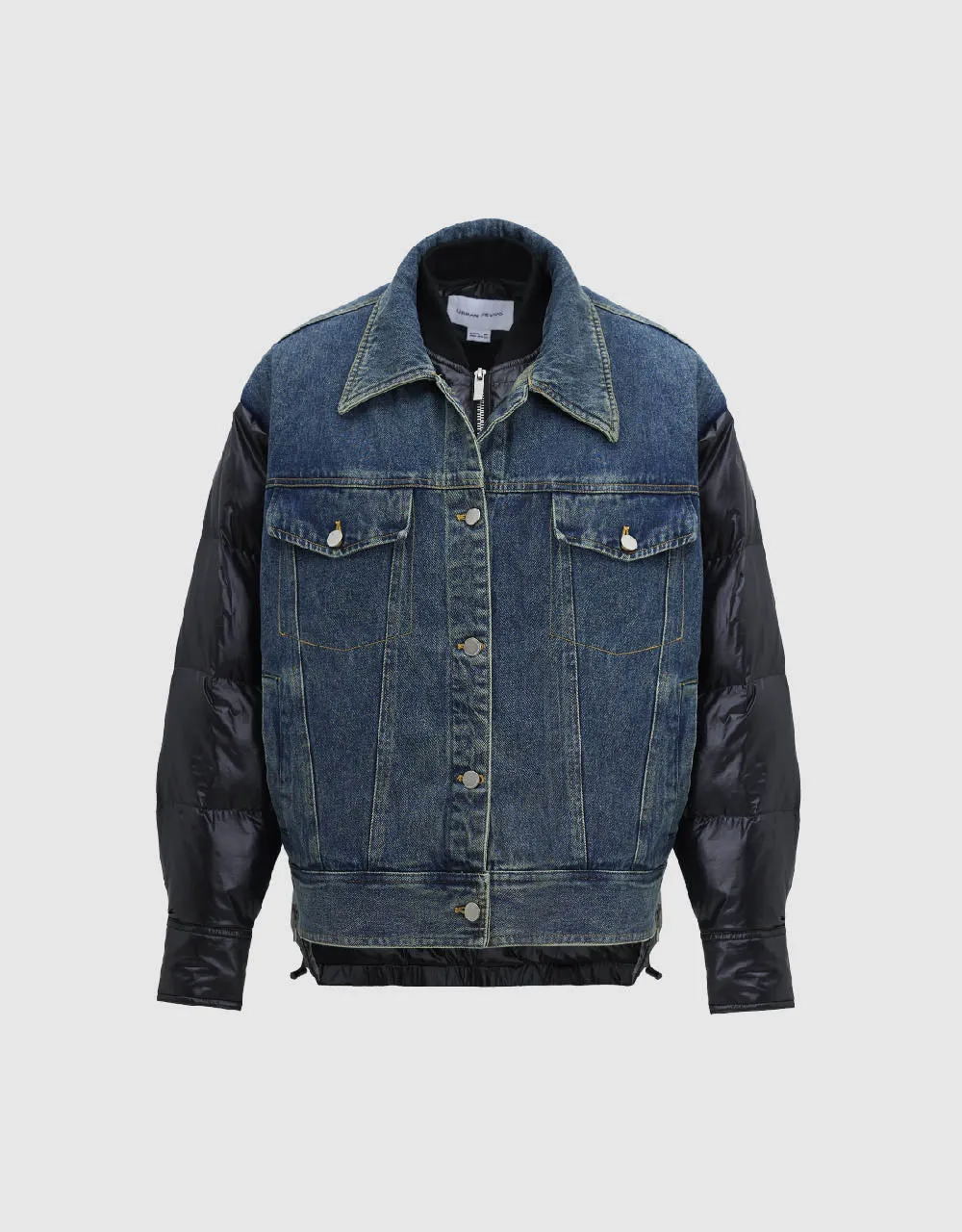 2 In 1 Straight Puffer Jacket sold by Urban Revivo