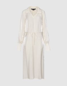 V-Neck Straight Dress With Rope sold by Urban Revivo