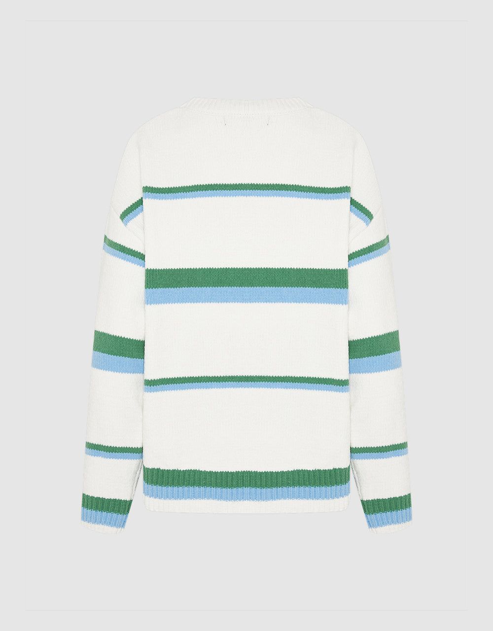 Striped Crew Neck Sweater sold by Urban Revivo product image thumbnail 4