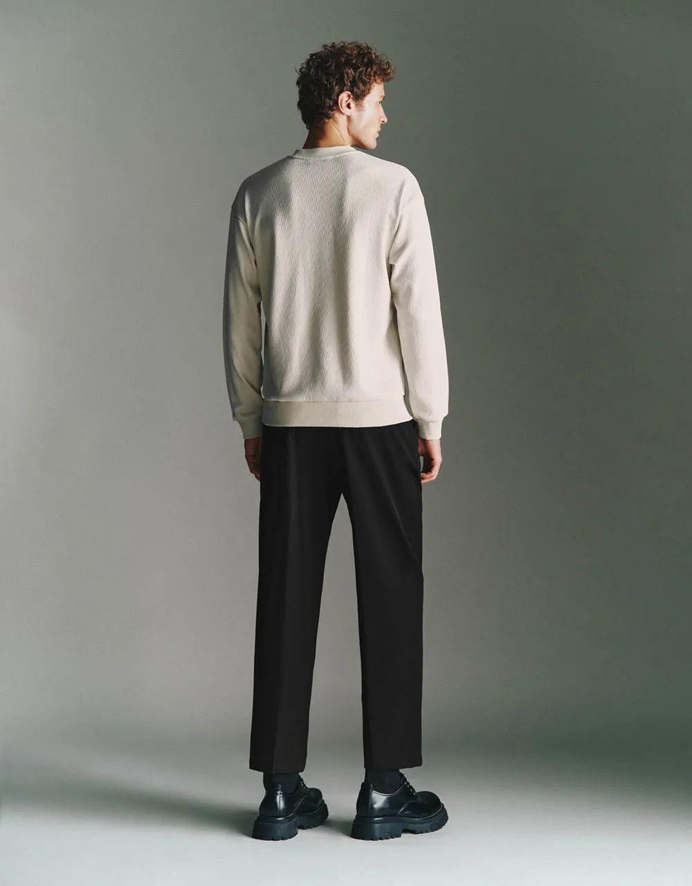 Knitted Straight Pants sold by Urban Revivo product image thumbnail 3