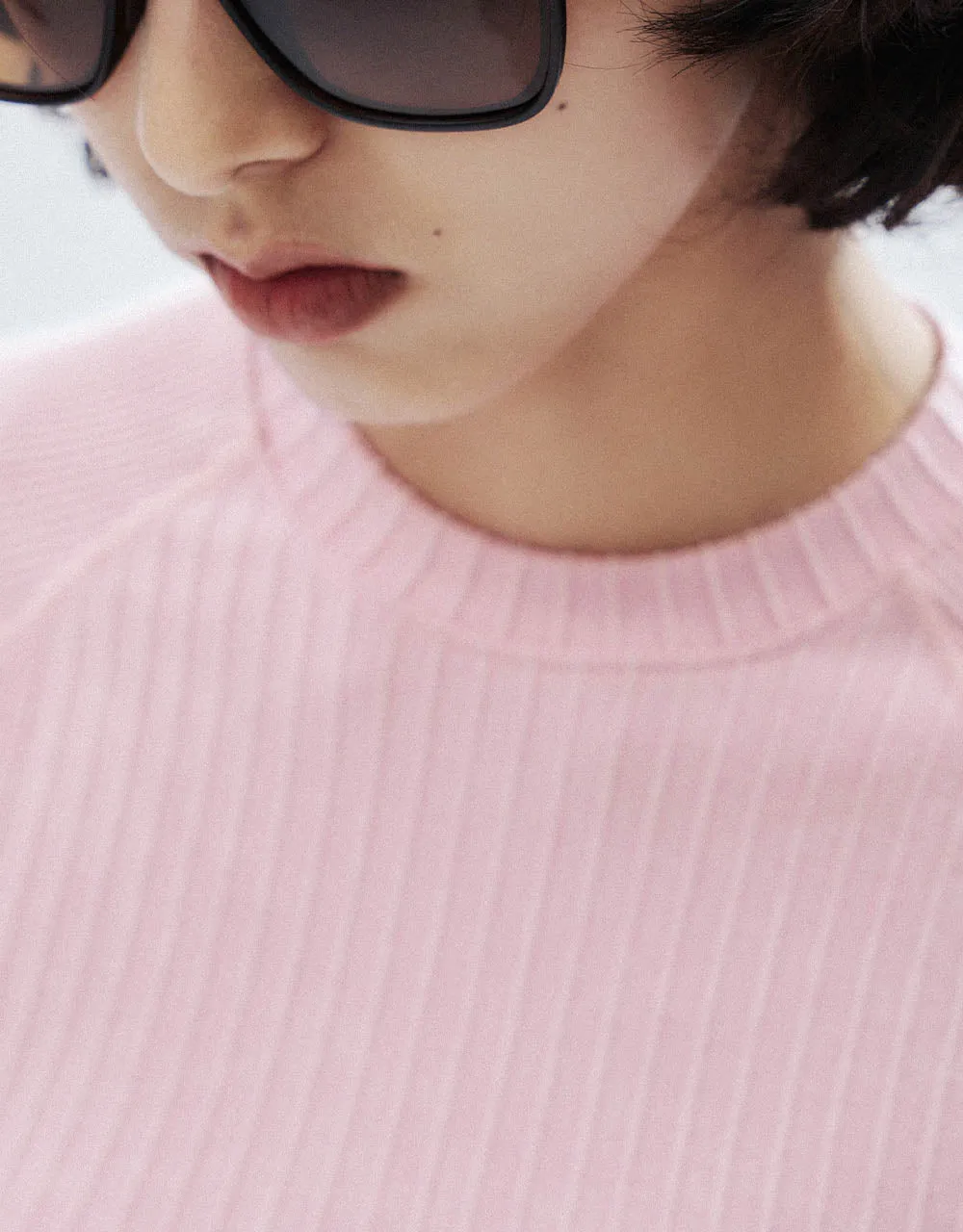 Crew Neck Skinny Knitted T-Shirt sold by Urban Revivo product image thumbnail 4