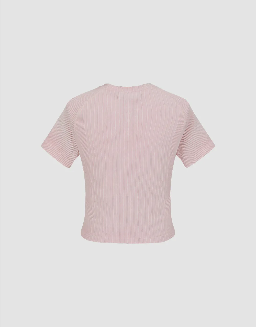 Crew Neck Skinny Knitted T-Shirt sold by Urban Revivo product image thumbnail 5