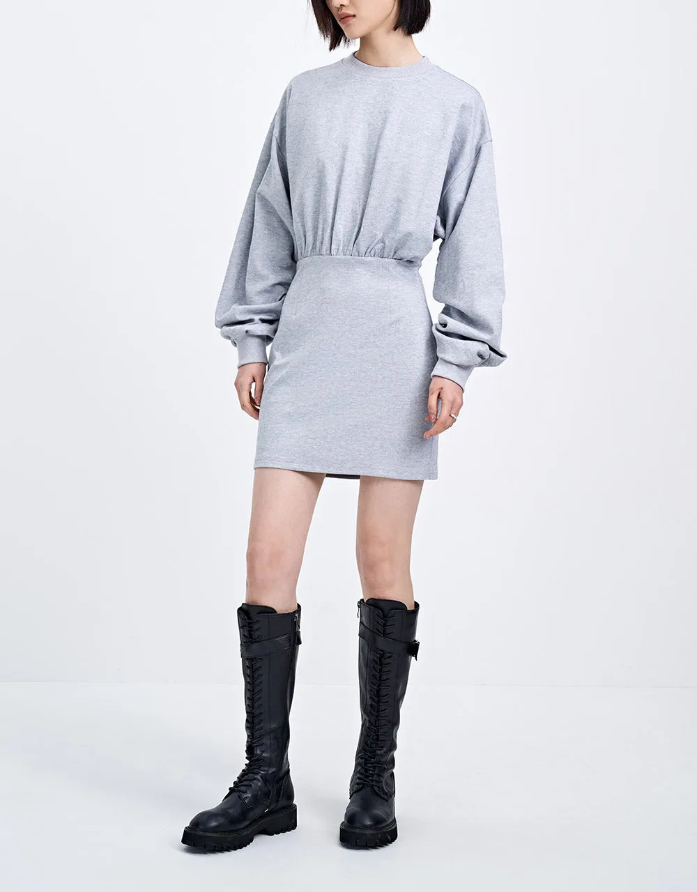 Plain Sweatshirt Dress sold by Urban Revivo product image thumbnail 5