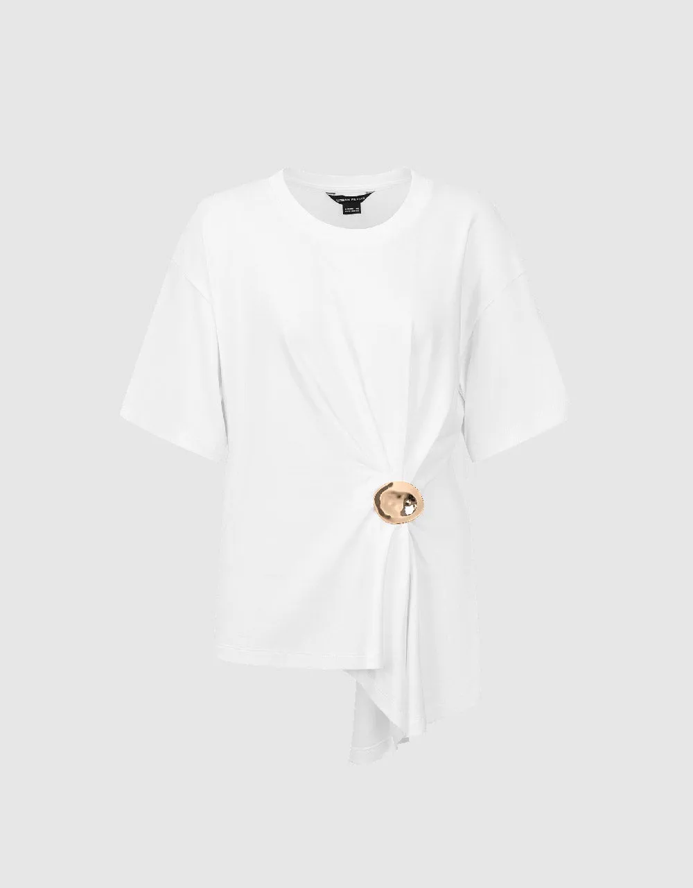 Crew Neck Skater T-Shirt sold by Urban Revivo product image thumbnail 2