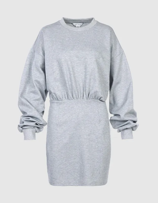 Plain Sweatshirt Dress made by Urban Revivo