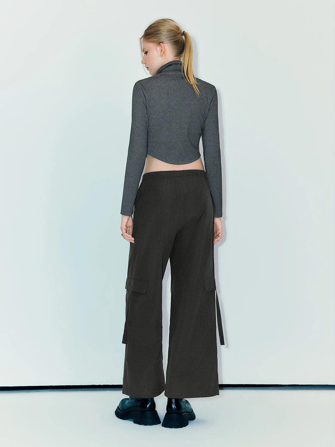 Printed Zipper Front Skinny Jacket sold by Urban Revivo product image thumbnail 4