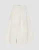Elastic Waist Midi A-Line Skirt sold by Urban Revivo