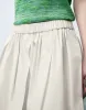 Elastic Waist Midi A-Line Skirt sold by Urban Revivo