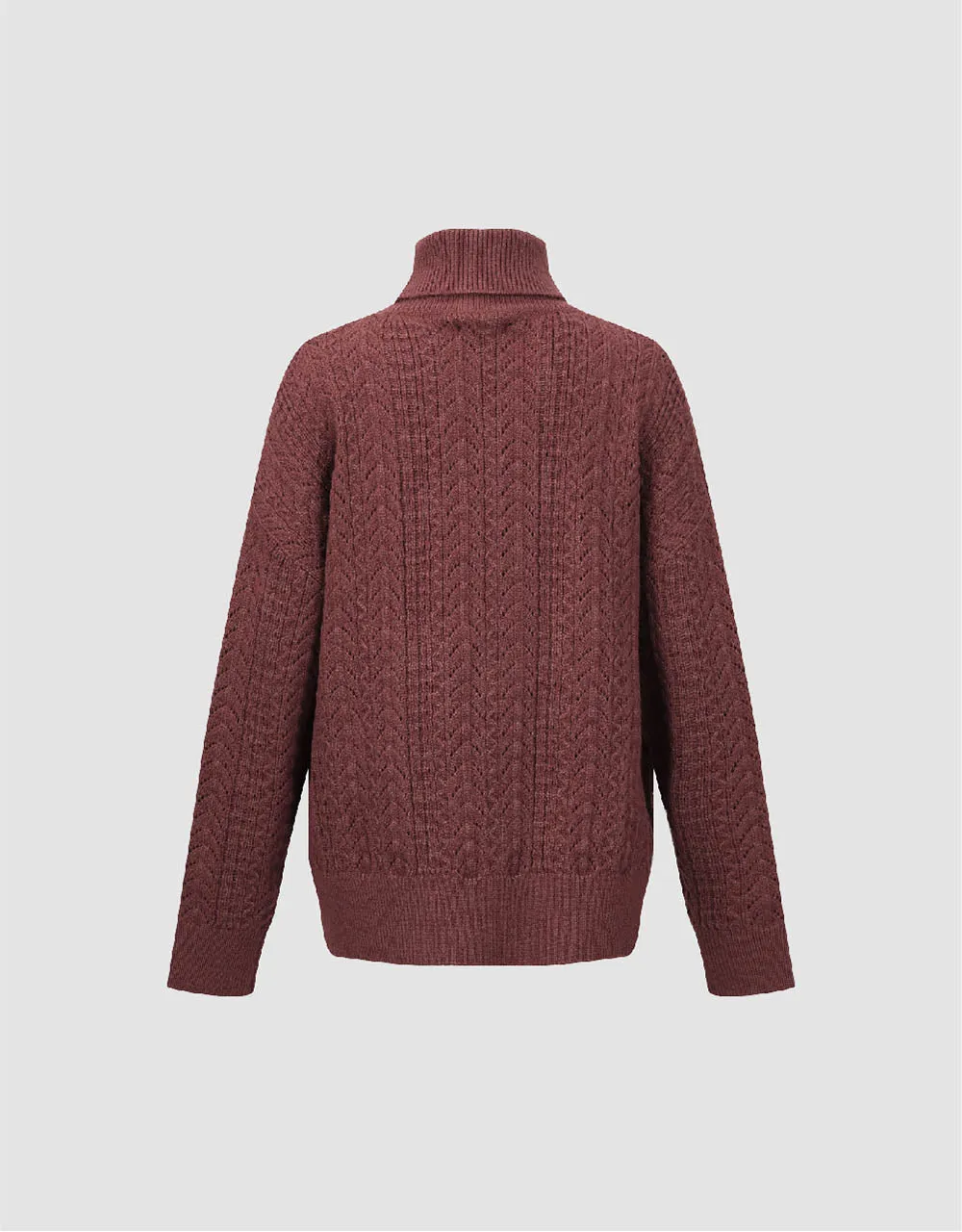 Stand Collar Knitted T-Shirt sold by Urban Revivo product image thumbnail 5