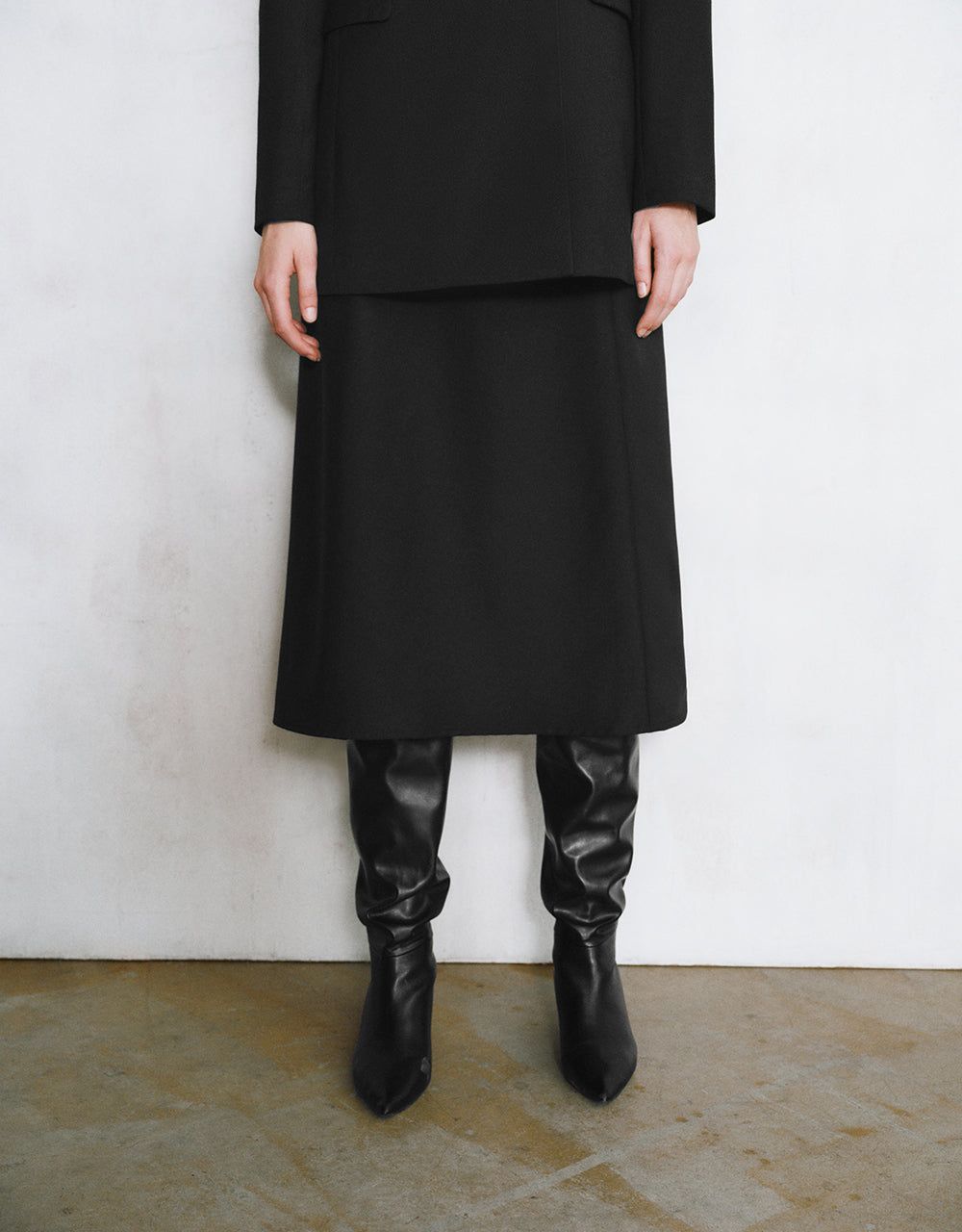 Midi A-Line Skirt sold by Urban Revivo product image thumbnail 2