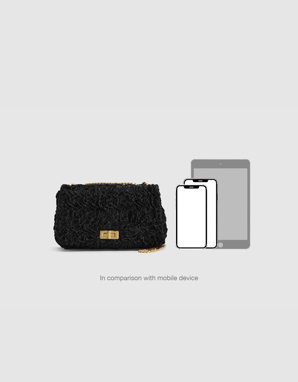 Embossed Shoulder Bag sold by Urban Revivo product image thumbnail 3