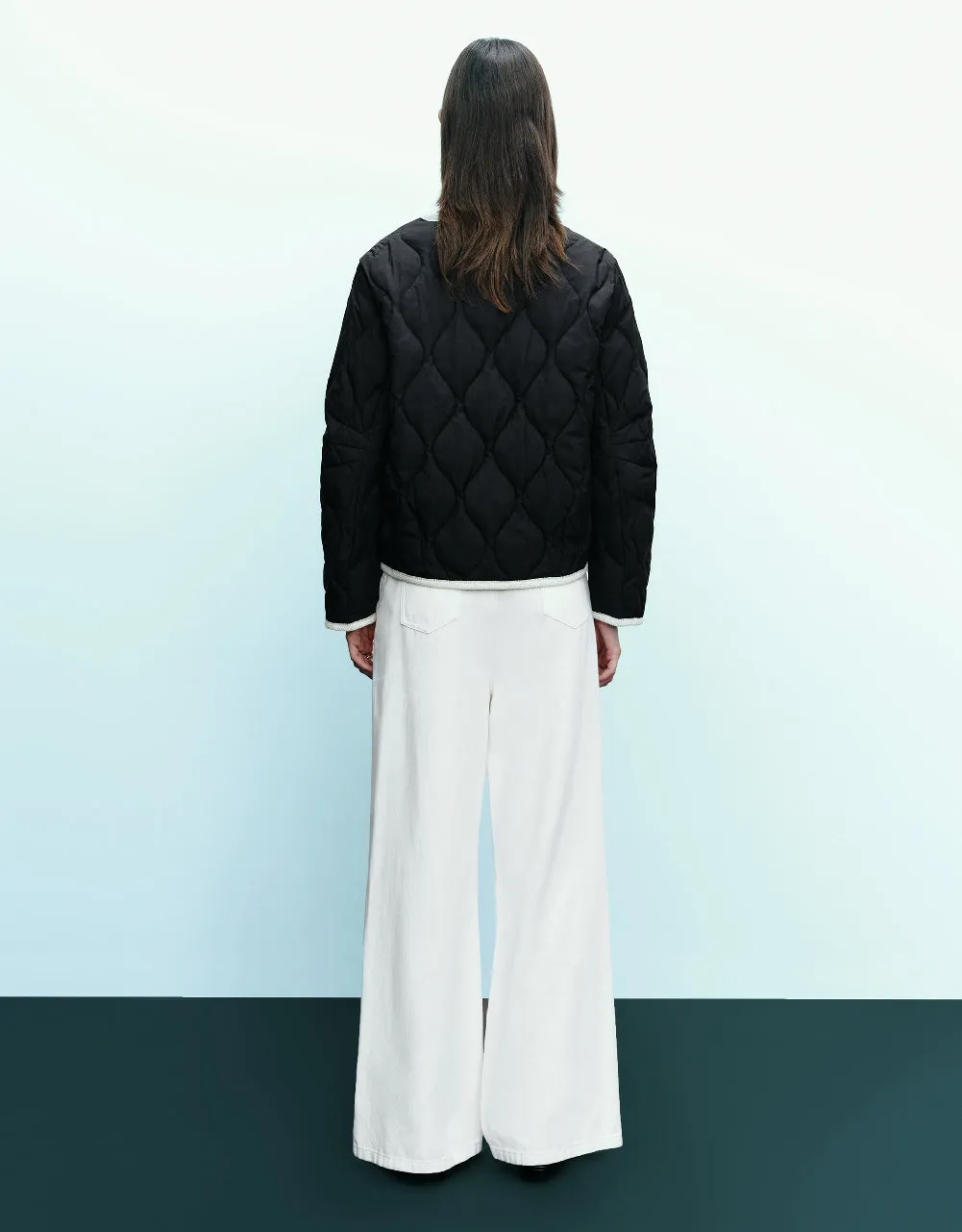 Crew Neck Down Jacket sold by Urban Revivo product image thumbnail 3