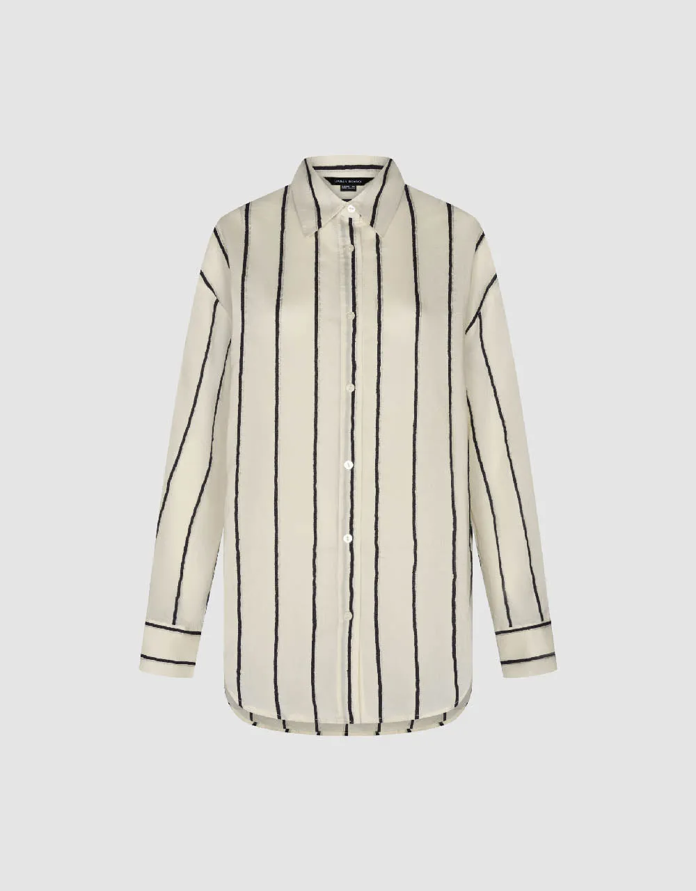 Striped Loose Shirt sold by Urban Revivo product image thumbnail 2
