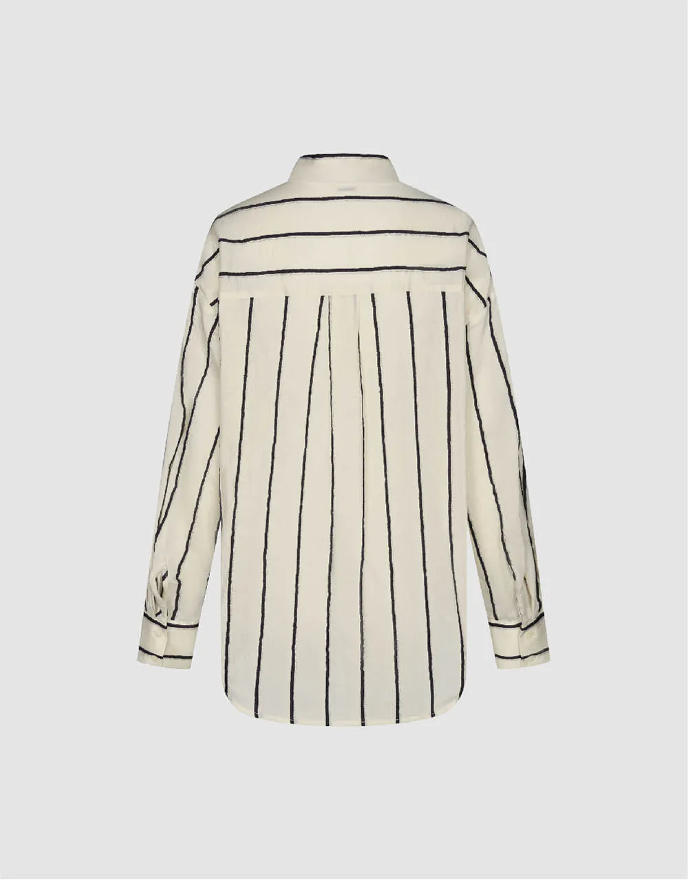 Striped Loose Shirt sold by Urban Revivo product image thumbnail 5