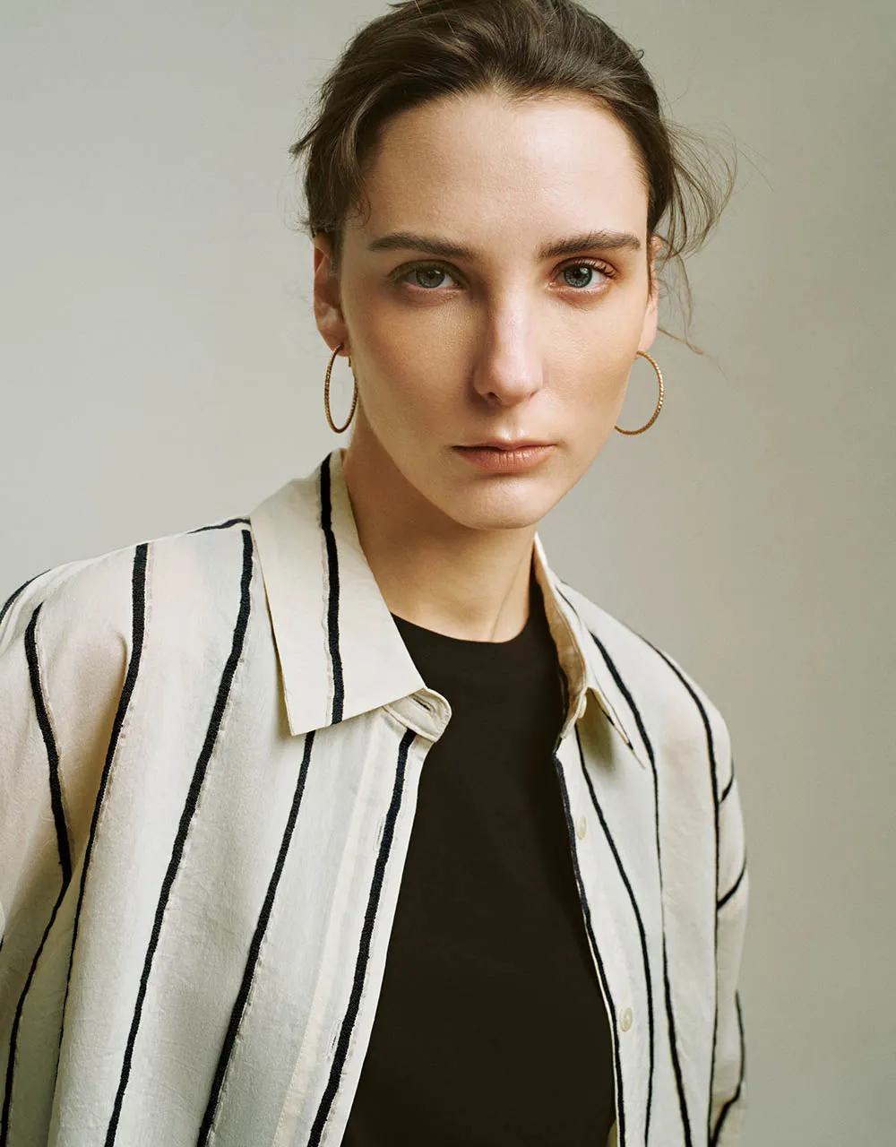 Striped Loose Shirt sold by Urban Revivo product image thumbnail 4