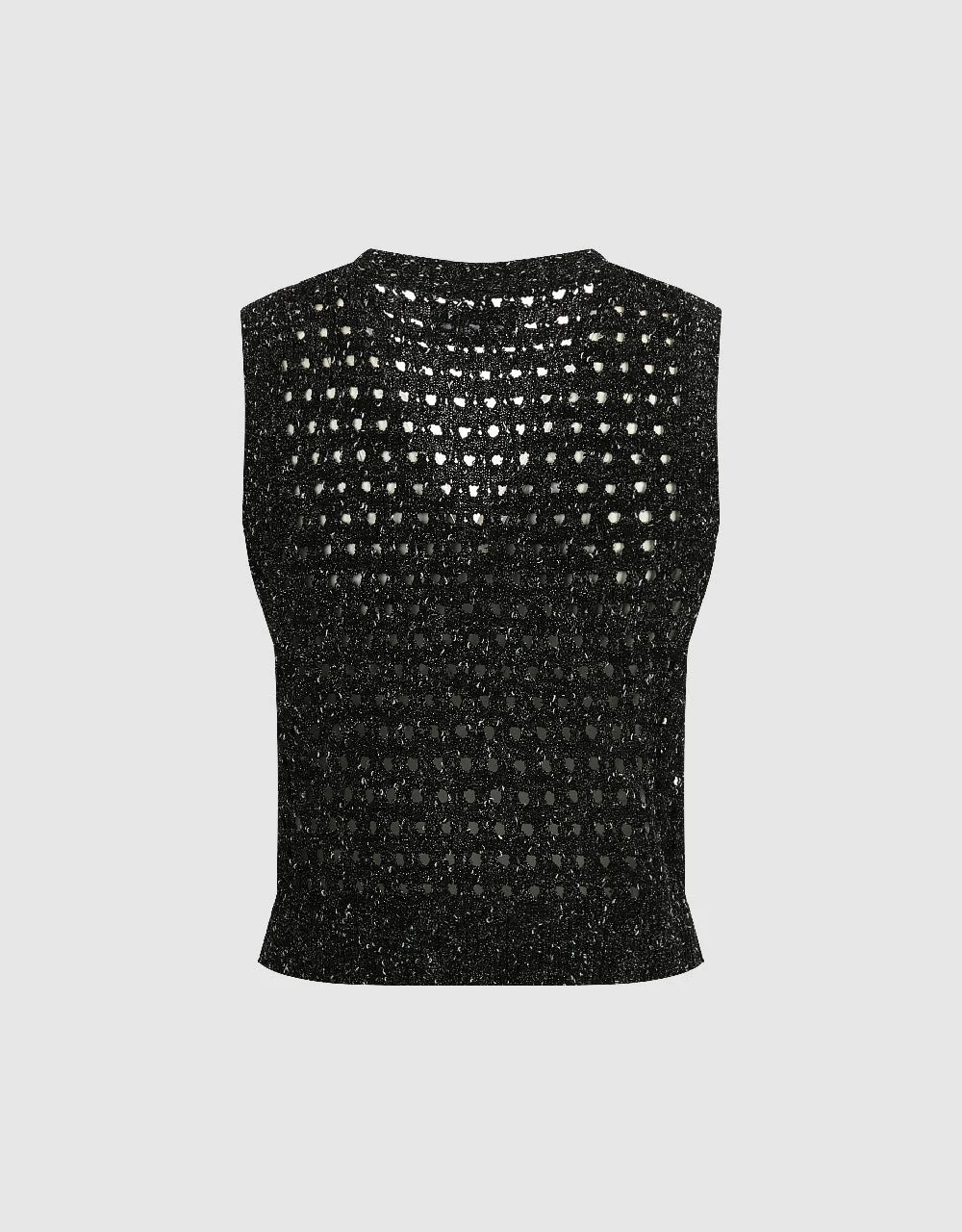 V-Neck Knitted Vest sold by Urban Revivo product image thumbnail 5