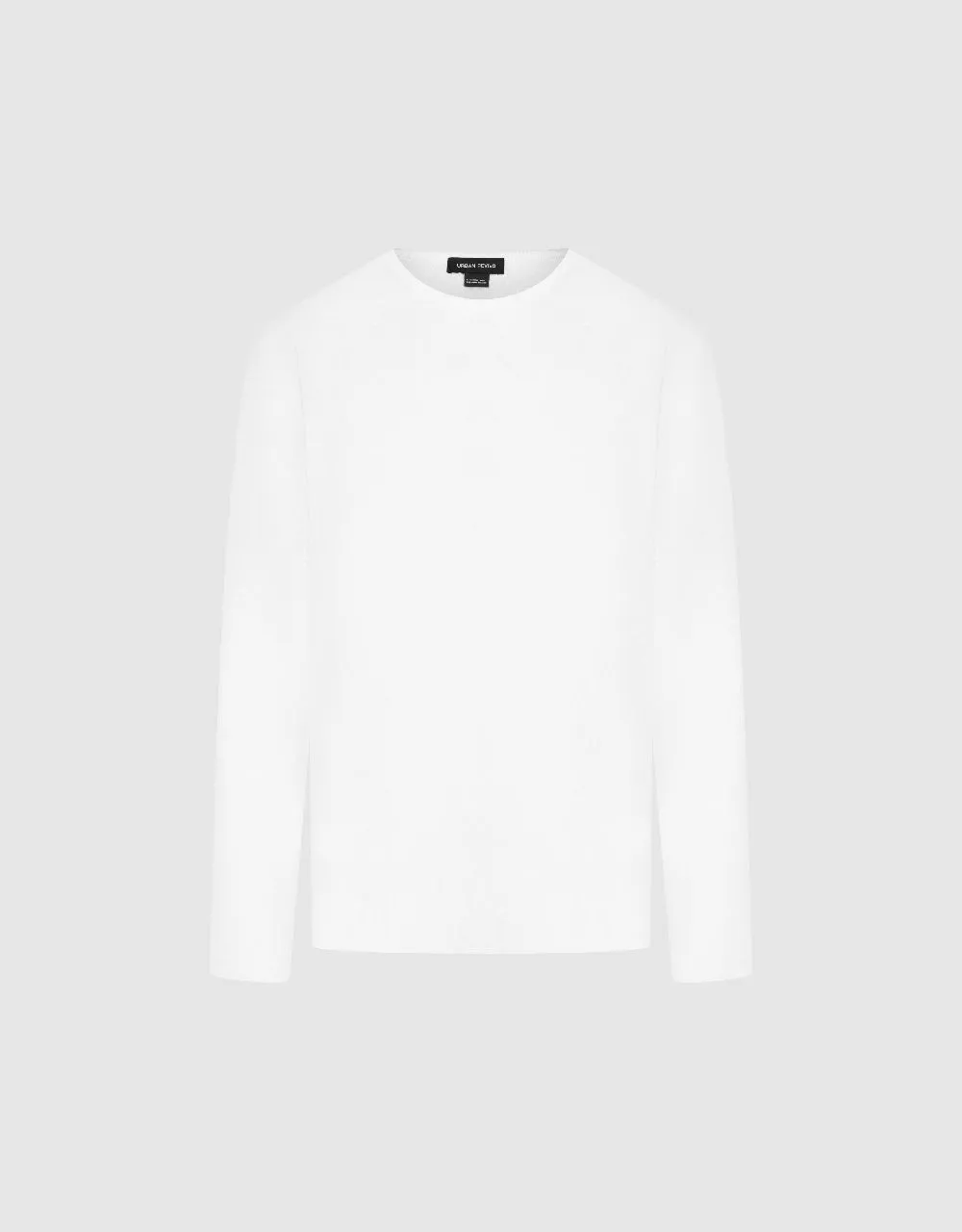 Crew Neck Loose T-Shirt sold by Urban Revivo