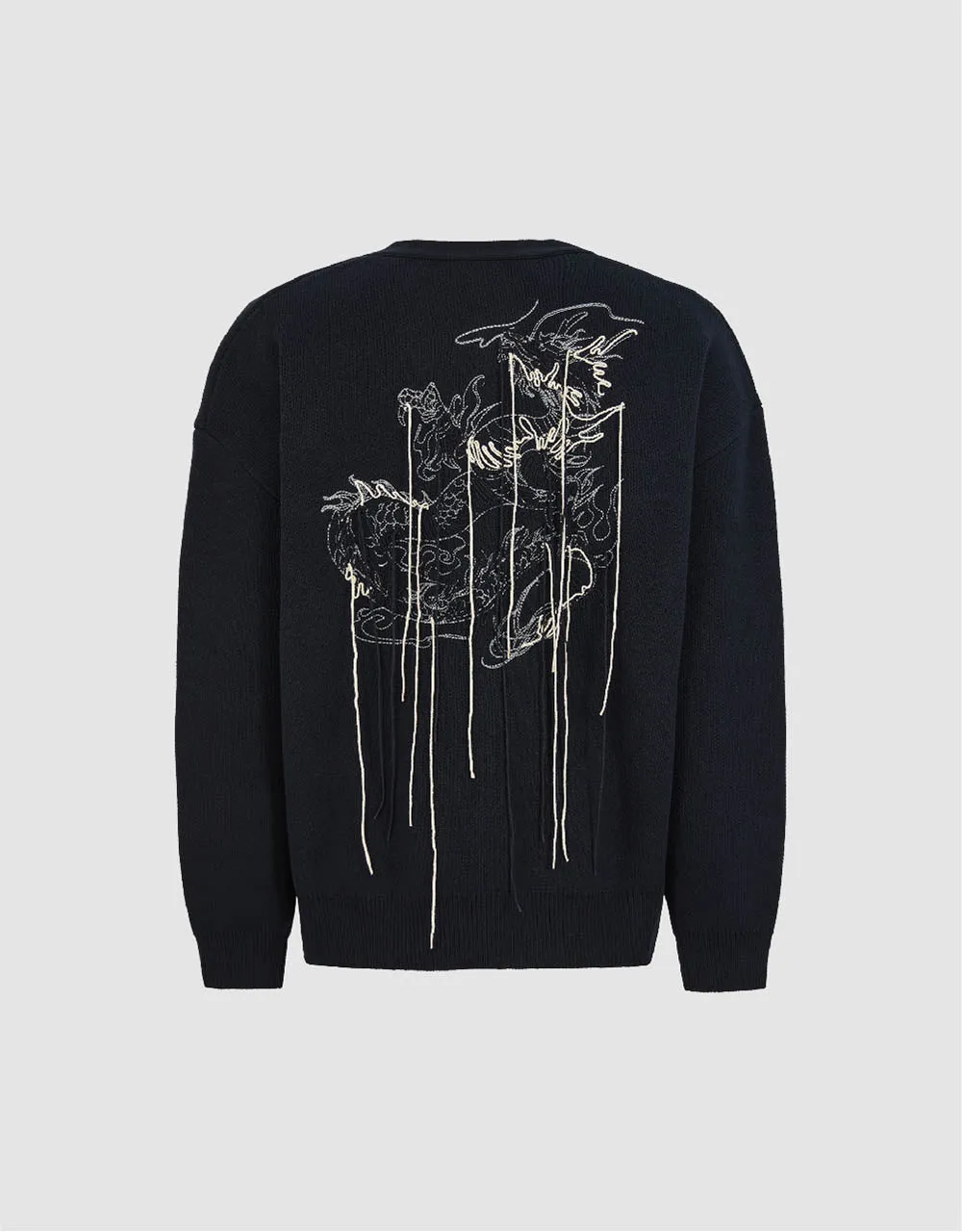 V-Neck Knitted Cardigan sold by Urban Revivo product image thumbnail 2