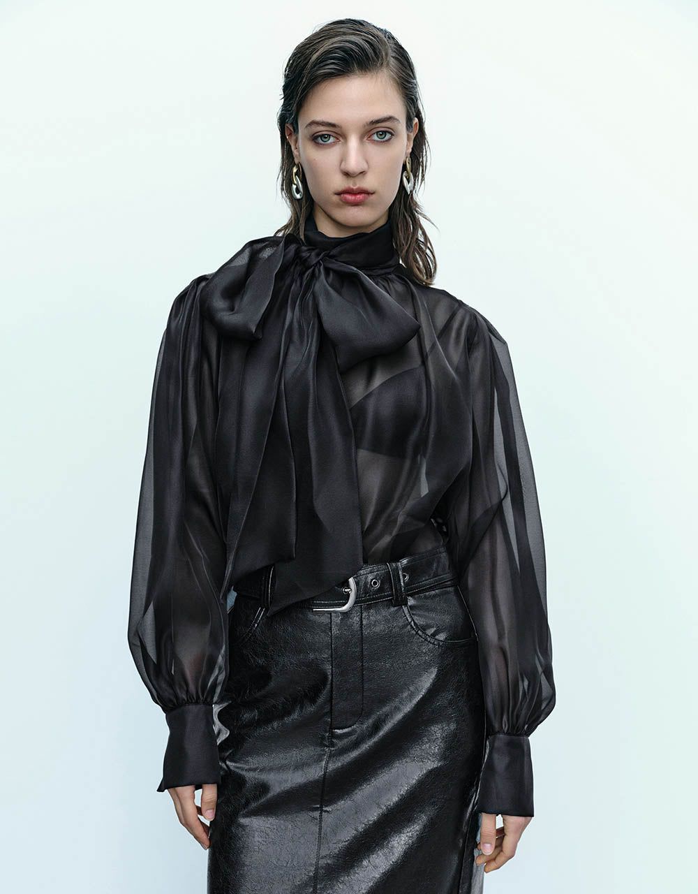 Sheer Overhead Shirt sold by Urban Revivo