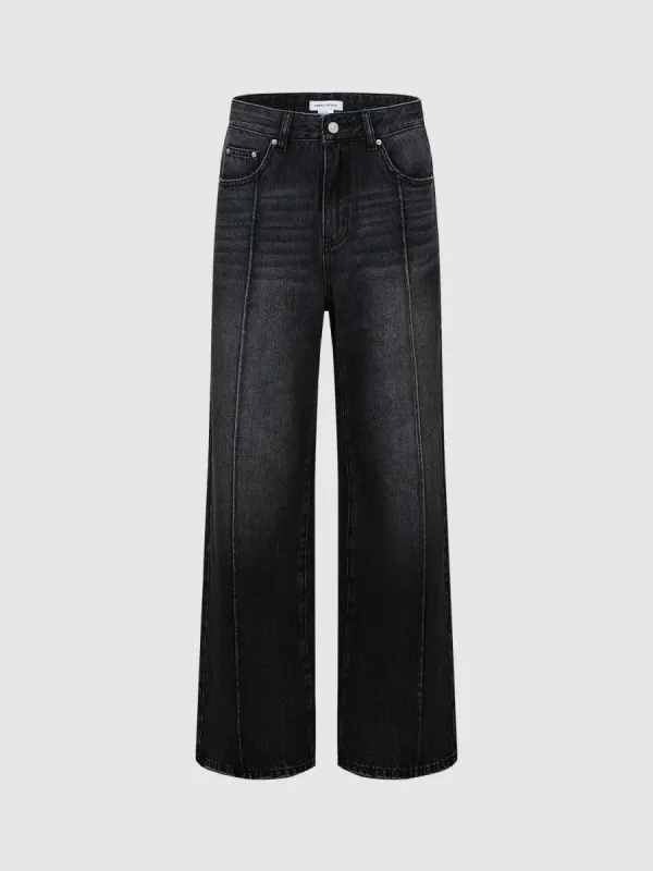 Wide-Leg Jeans sold by Urban Revivo