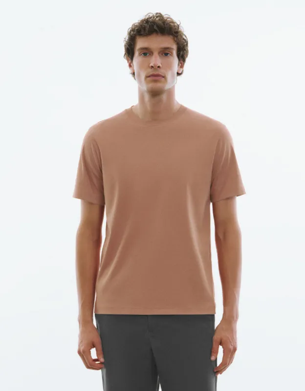 Crew Neck Straight T-Shirt sold by Urban Revivo