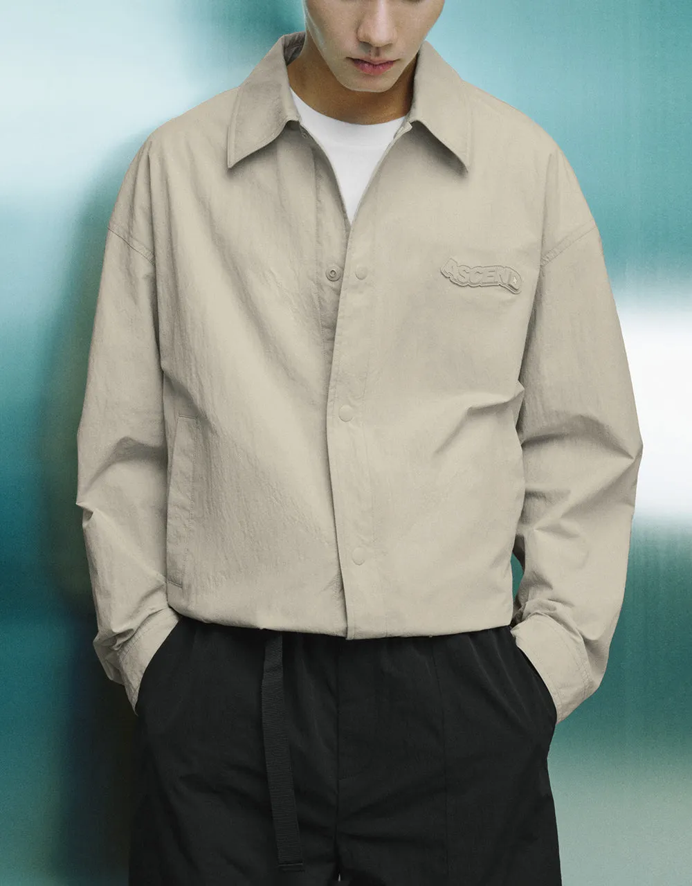 Straight Loose Jacket sold by Urban Revivo product image thumbnail 2